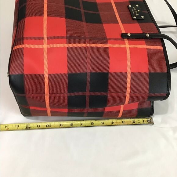 Kate spade Red Large Baby Diaper Bag Tote Bag - Picture 8 of 16
